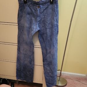 American Eagle Outfitters Blue Wide Leg Pants